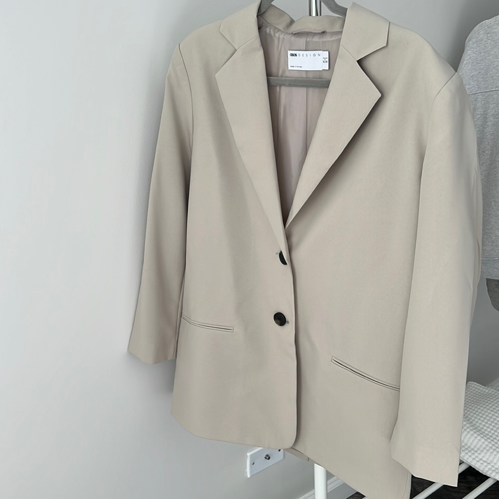 Oversized Single Breasted Blazer - image 1
